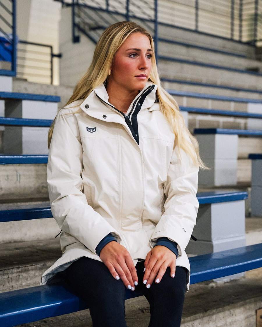 Womens Boiler Parka Cream - image 10