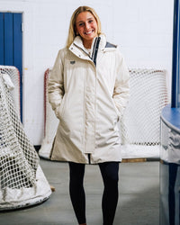 Boiler Down Parka - Womens - Cream