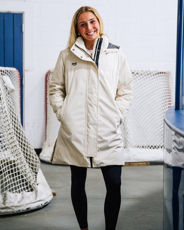 Boiler Down Parka - Womens - Cream