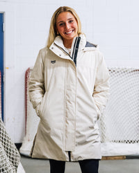 Boiler Down Parka - Womens - Cream