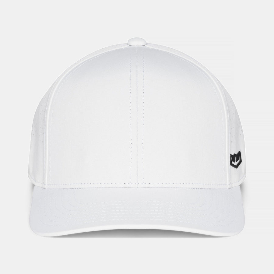 Warroad Series Hat in white, front view - image 1
