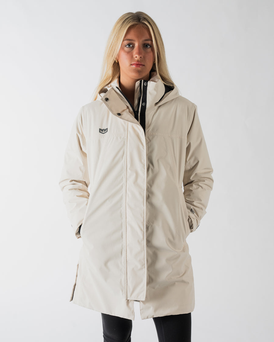 Womens Boiler Parka Cream - image 2