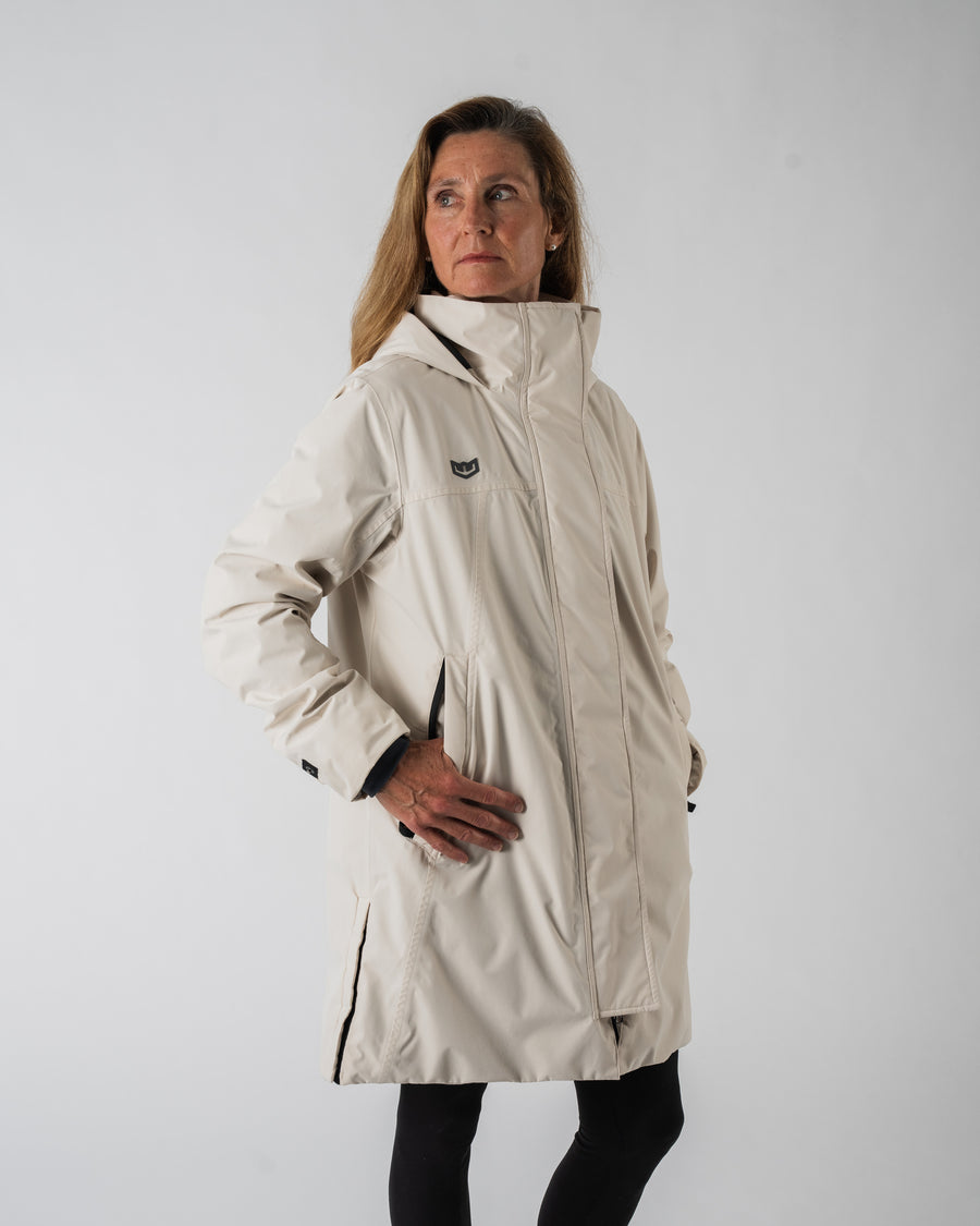 Womens Boiler Parka Cream - image 4
