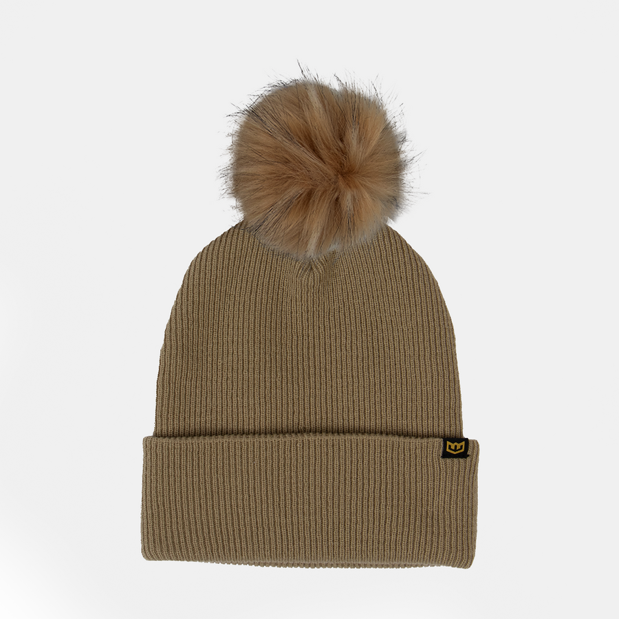 Womens Pom-Pom Beanie - image 1