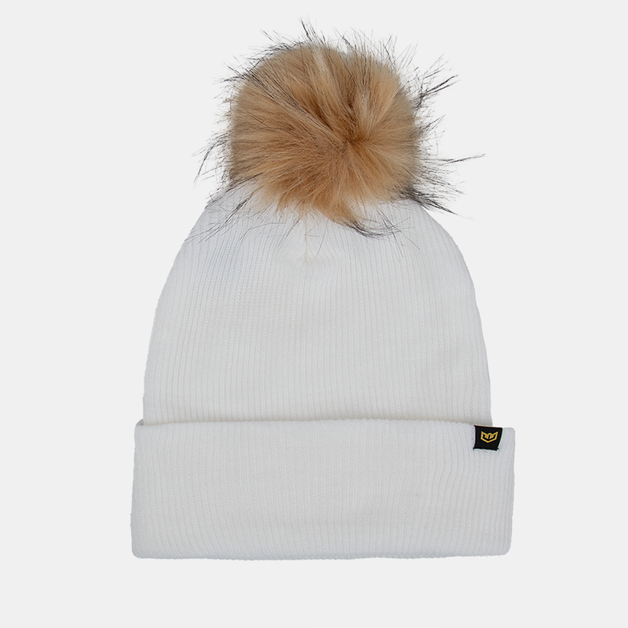 Womens Pom-Pom Beanie