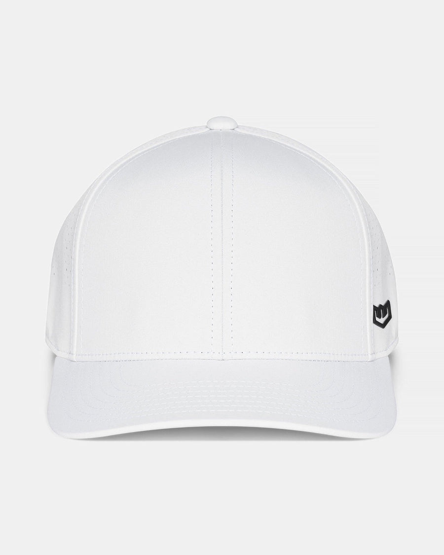 Warroad Series Hat in white, front view - image 3