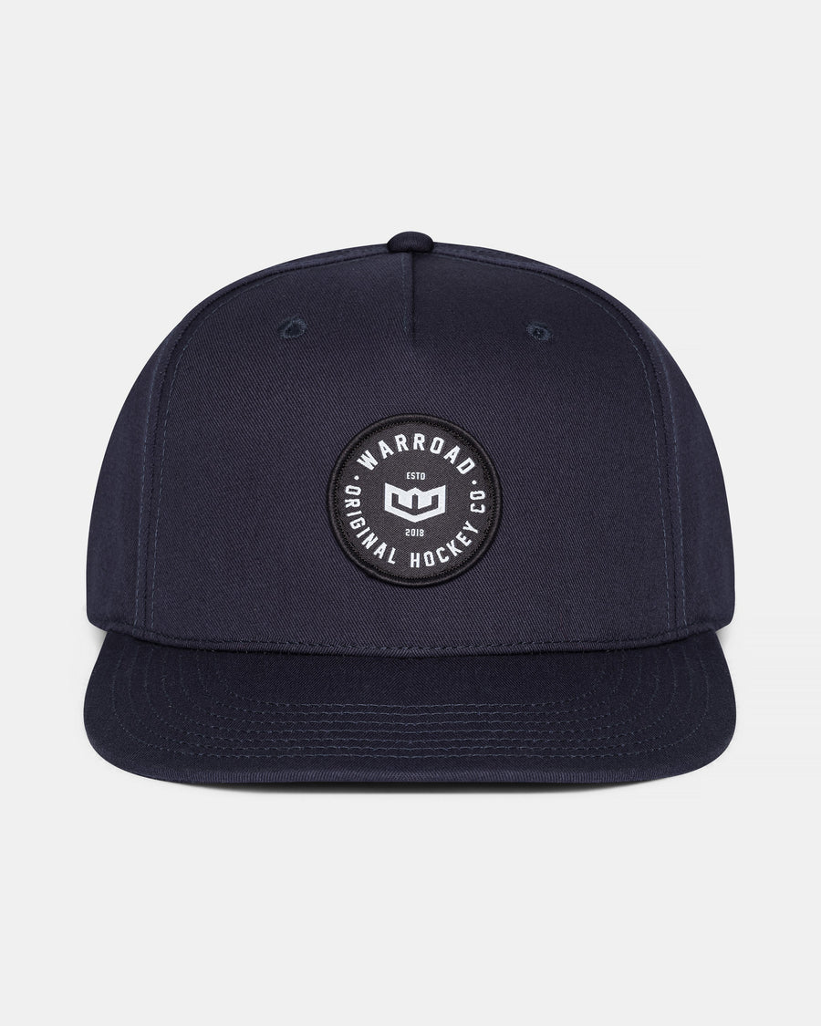 Warroad Original Hockey Hat in navy, front view - image 1