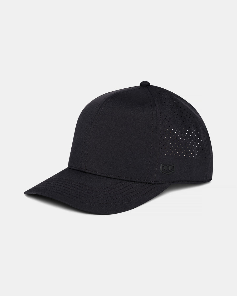 Warroad Series Hat in black, three quarter view - image 2